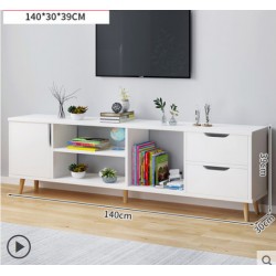 RABAIS A  Meuble TV scandinave 1 porte 2 tiroirs  140CM