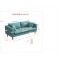 B2B  petite  sofa minimaliste  d' appartement  3 place 176 CM