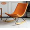 B2B rocking chair  stylé  orange