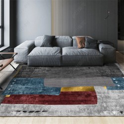 B05.21. Tapis salon  3D  motif  pachwork  geometrique   multicolor  160 CM X230 CM