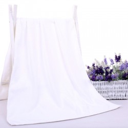 E08.21 Serviette de bain microfibre blanc   140x70cm