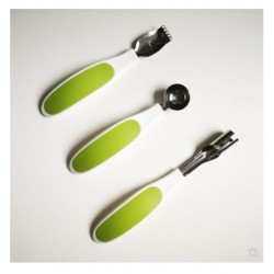 E08.21.  Set de decoration fruits vert IKEA SPRITTA