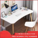Table  bureau   style scandinave  1m  blanc