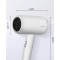 Seche cheveux de voyage  nouveau dizaine  800 w   blanc