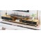 M05.22 Meuble TV etirable 4 tiroirs etagere simple central  (160-240 )