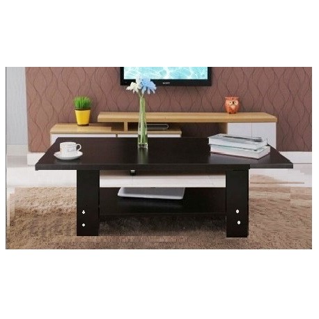 E04.20 Table basse rectangulaire simple 1M noir