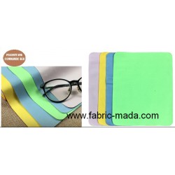 Chiffon de nettoyage pour lunettes microfibre publicitaire +LOGO