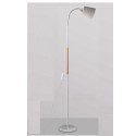 M07. 23 Lampadaire led  déco  arc flexible   blanc  et  doré