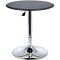 Table haut ronde   noir 60 CM