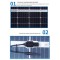 Panneaux solaire 48V 470W