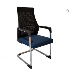 OP Chaise visiteur  confort  bleu et noir