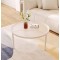 table ronde vitre  trepieds noir   verra