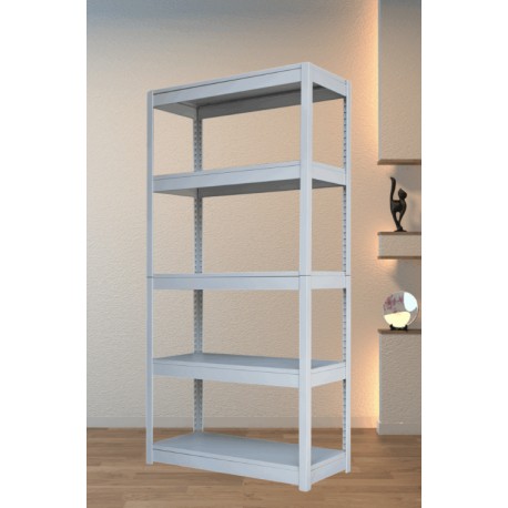 ÉTAGÈRES MÉTALLIQUES  GRIS 5 ETAGE