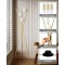 lampadaire  TRIO  boule  doré 165 CM
