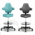 B2B Chaise laboratoire avec roulette