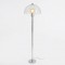 Lampadaire style retro abat - jour  transparente 150cm