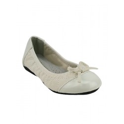 ballerine blanche LIBRA POP