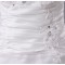 robe mariee bustier avec traine blanc