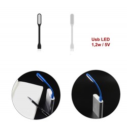 lampe Led usb blanc