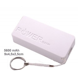 powerbank 5600 mAh blanc