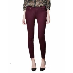 pantalon slim bordeau JEGGING