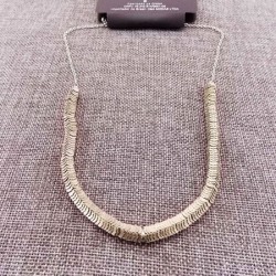 collier anneau argente vielli C&A