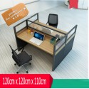 B2B table de bureau simple 2 poste face a face effet neutre