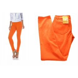 pantalon fluo orange LOVE SWEET