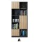 meuble bibliotheque de bureau luxueux 4 modules