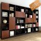 meuble bibliotheque de bureau luxueux 4 modules