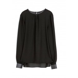 blouse noir ESTHER W