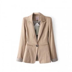 veste ML bouton beige BERSHKA COLLECTION