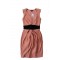 robe rose bande noire F21