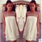 robe 2tons sm blanc et nude EBAY