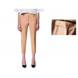 pantalon classique beige fermeture ZARA