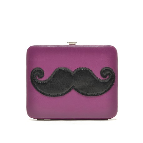 pochette xhilaration mini moustache