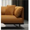 sofa extra large masculin 4 personnes cuir veritable