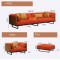 sofa extra large masculin 4 personnes cuir veritable