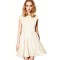 robe cloche beige CAMON