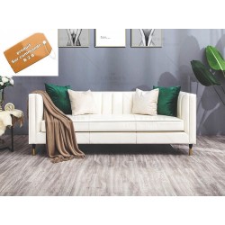 sofa extra large masculin 4 personnes cuir veritable