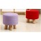 E06.20 Tabouret scandinave rond rouge