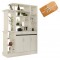 Etagere separation piece 3 porte 2 tiroir blanc 140X190CM