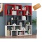 Etagere murale modulable&etirable multicolore