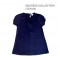 mini robe bleu nuit col rond avec poche oblique 3SUISSES COLLECTION