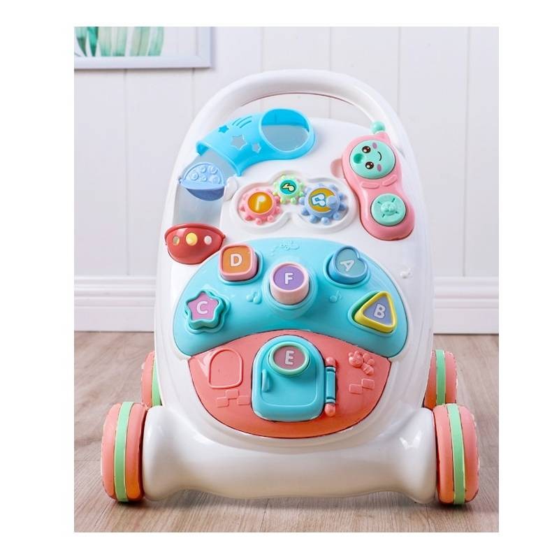 Trotteur Assis Debout Musical Pour Bebe Rouge Blanc Www Fabric Mada Com