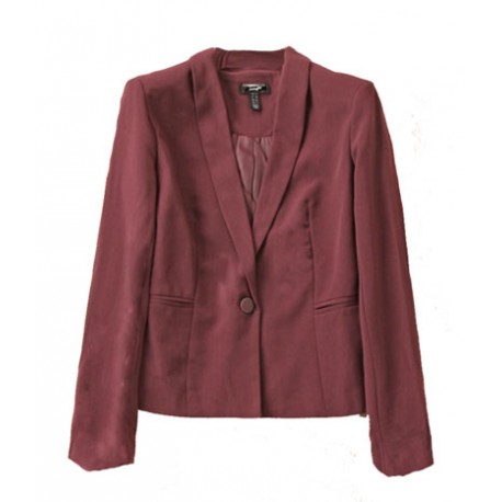 veste classique bordeaux JENNYFER